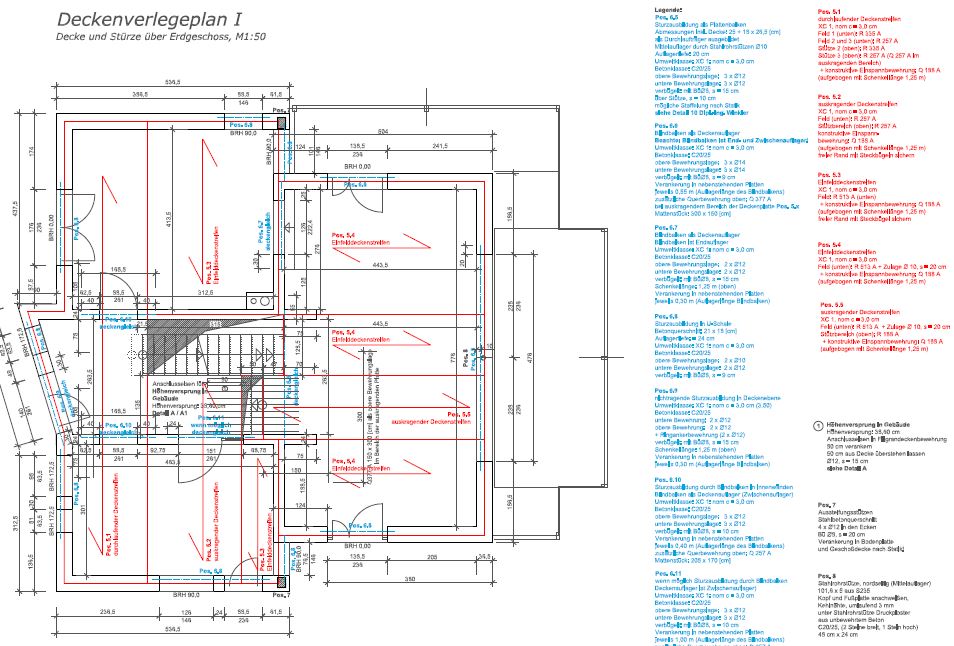 Tragwerksplanung EFH Thomschke
